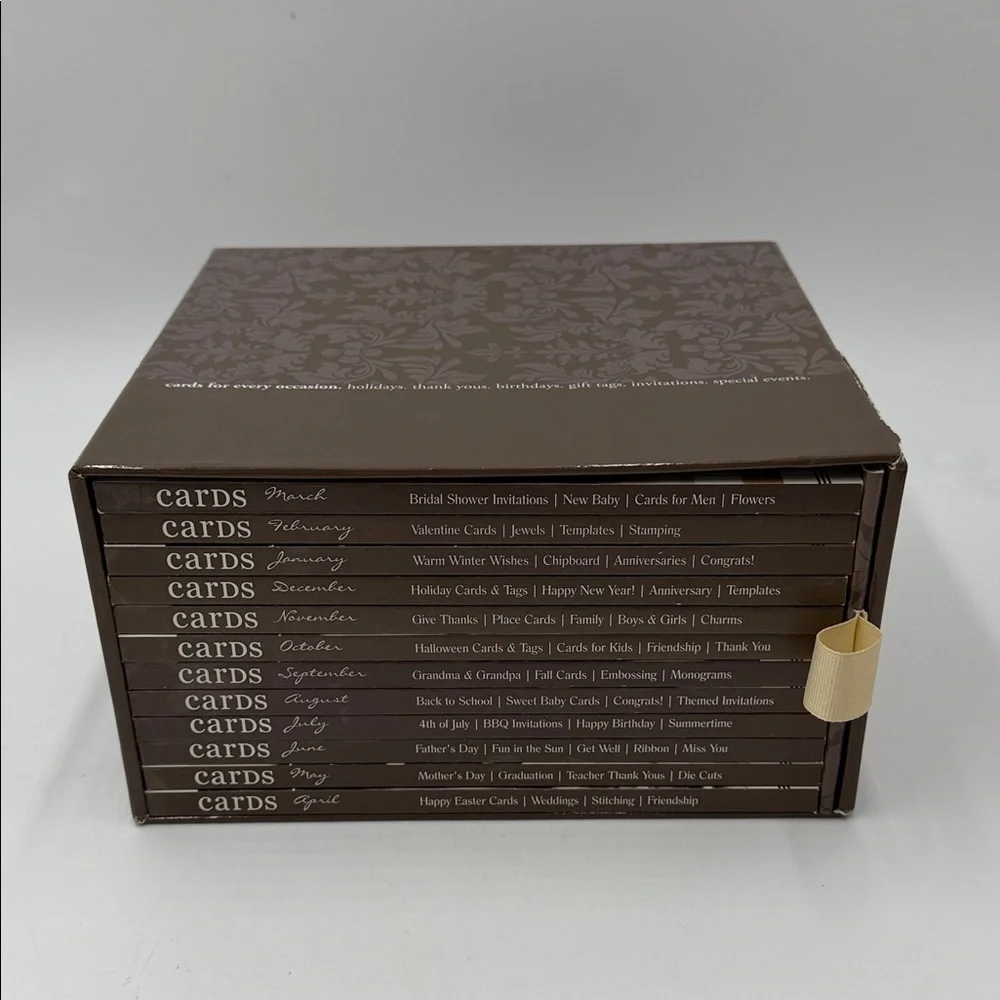CARDS For Every Occasion (Greeting Cards) 12 Vol. Set with Slipcase